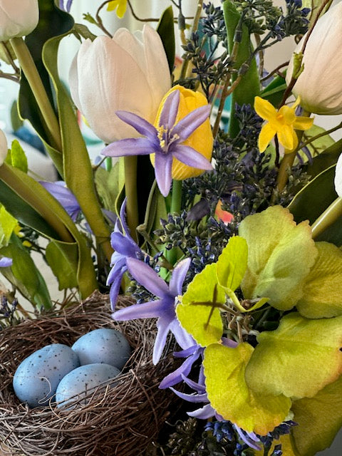 Spring - Tulip & Twigs Floral Arrangement