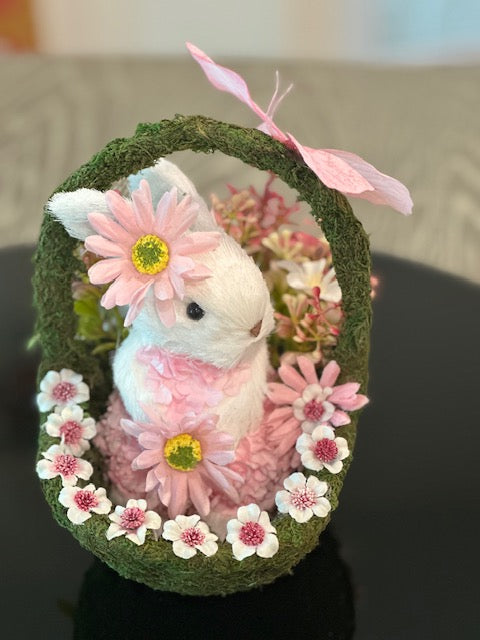 Spring - Pink Bunny Arrangement