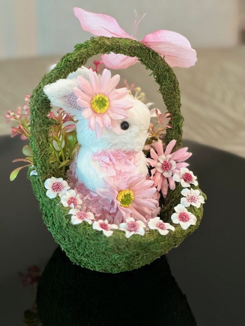 Spring - Pink Bunny Arrangement