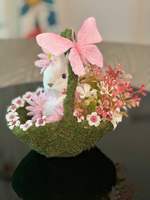 Spring - Pink Bunny Arrangement