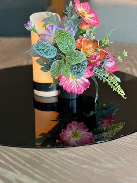 Spring - Colorful Cosmos Candle Bouquet