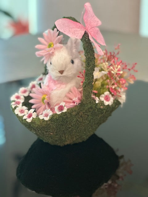 Spring - Pink Bunny Arrangement