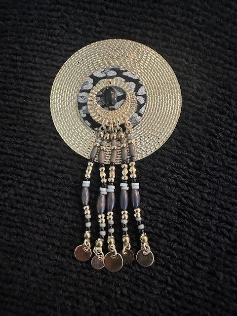 Black Gold Dangle 107
