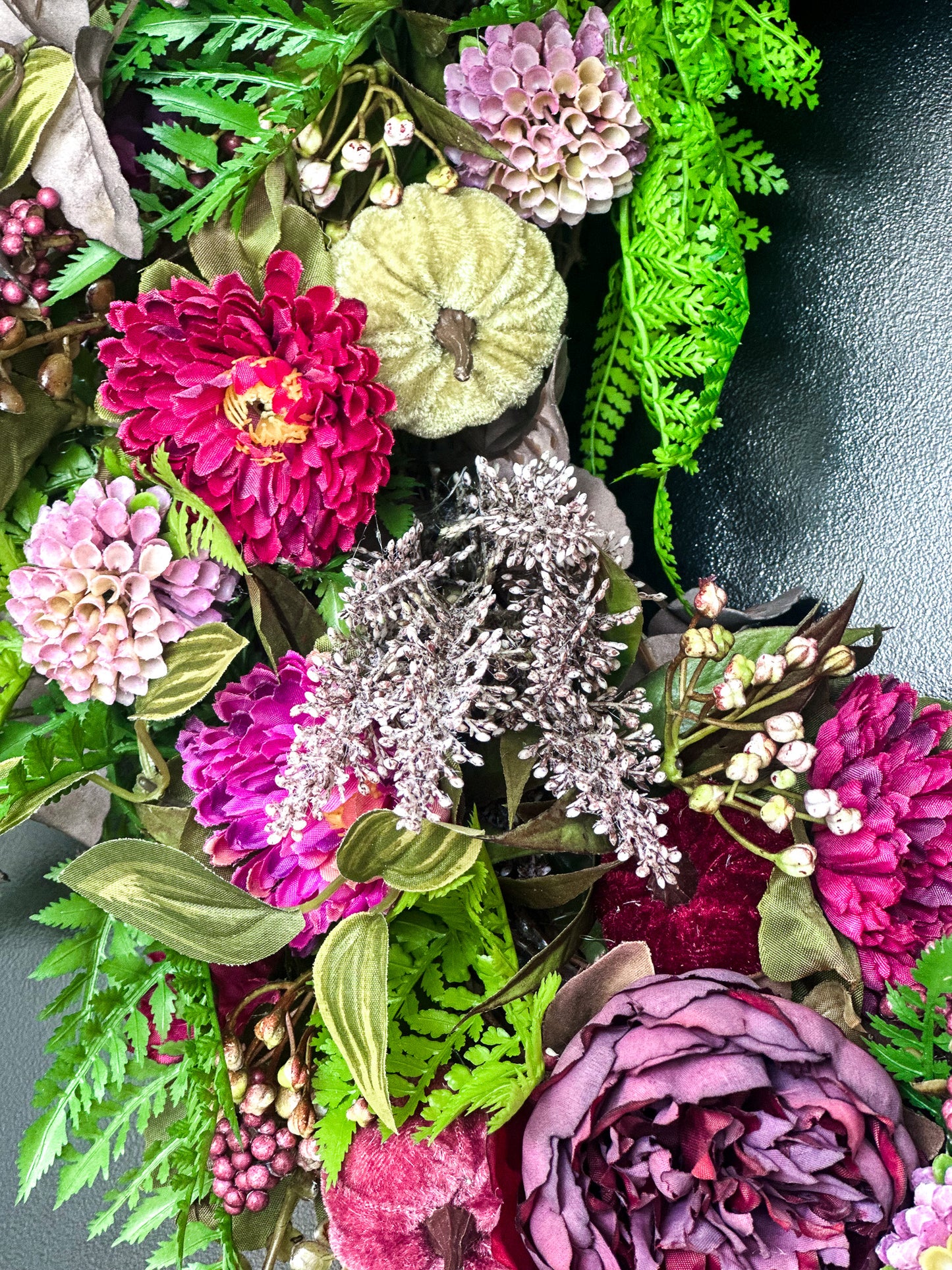 Fall - Lovely in Lavender Wreath