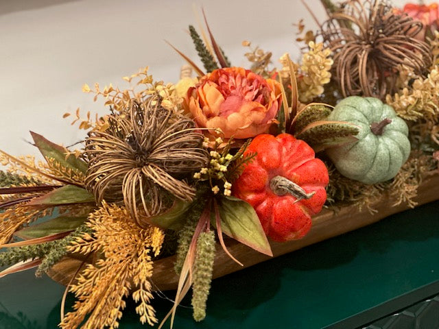 Fall - Multi-Color Dough Bowl Arrangement