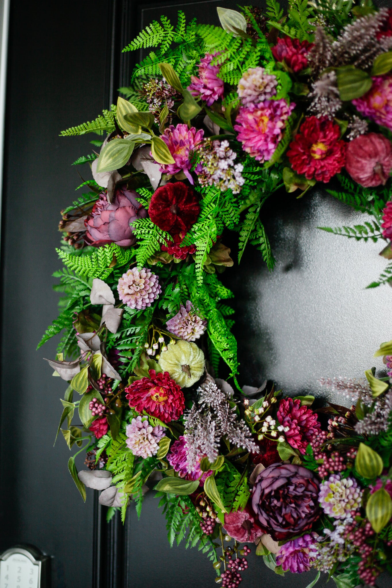 Fall - Lovely in Lavender Wreath